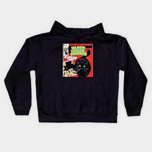 Black House Panther Cat Kids Hoodie